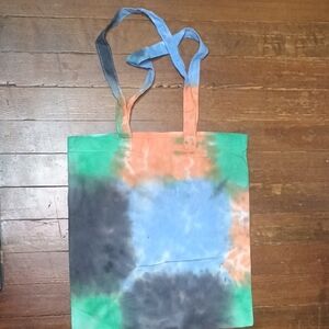 Colorful Tie-Dye Tote Bag